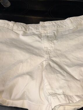 Ladies  White Shorts